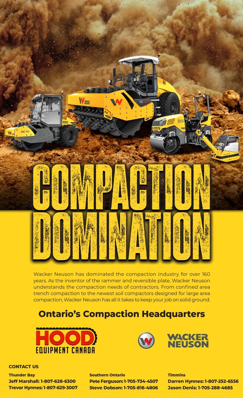 Compaction Domination Wacker Neuson Flyer