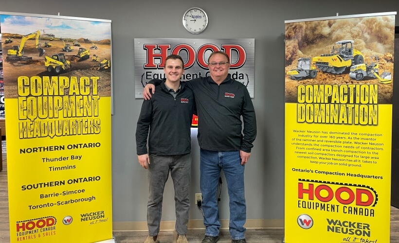 General Manager Darren Hynnes & Rental Fleet Manager Trevor Hynnes